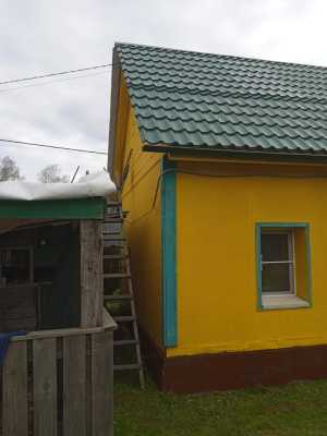 Покраска дома, дачи