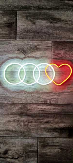 Вывеска/Светильник "AUDI"