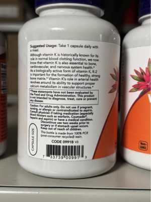 NOW Foods Vitamin K-2 100 ���, 250 ������