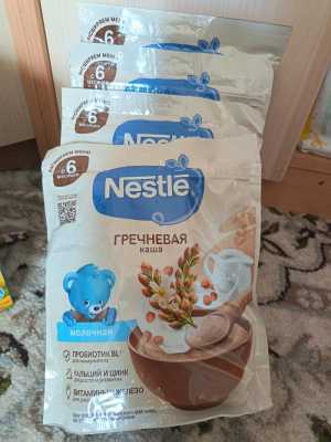 Детские каши белакт нестле