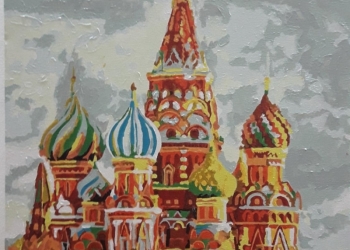 Кремль и Цветущая роза