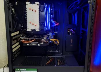 Игровой ПК ryzen+gtx