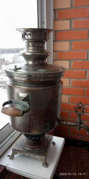 Самовар Шапошникова xix век