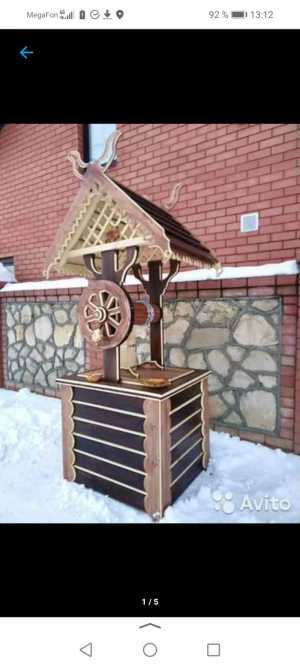 Декоративный колодец