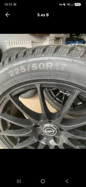 ������ �������� ����� � ���� R17 225/50 astra gtc