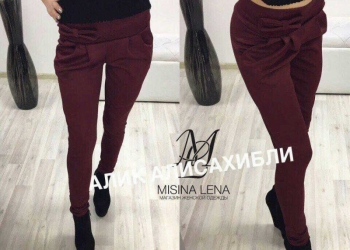 Брюки , цвет черный