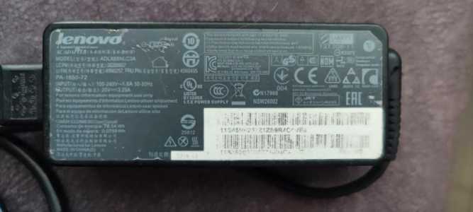 Блок питания (зарядка) для ноутбуков LENOVO