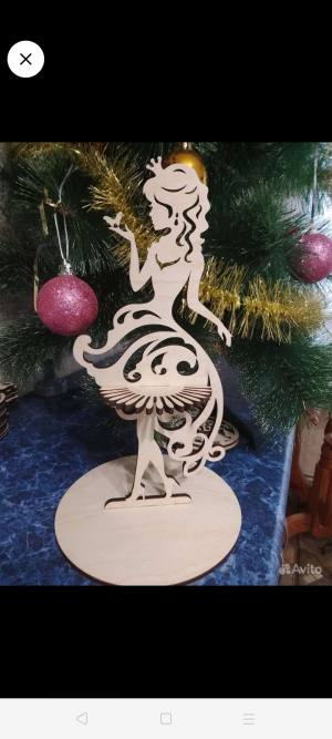 Салфетница "Принцесса"