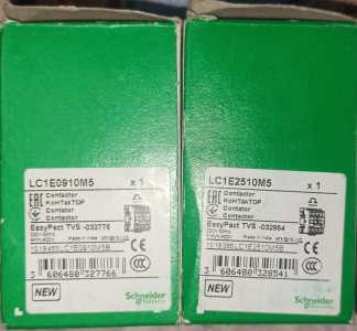 Контакторы шнайдер новые.