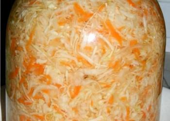 Капусточка квашеная хрустящая