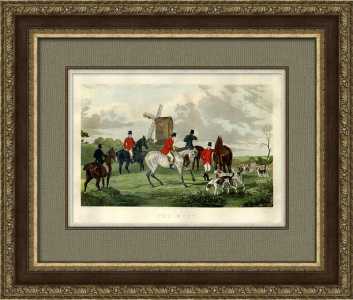 Подарок генералу Охота Английская.1850 XXL