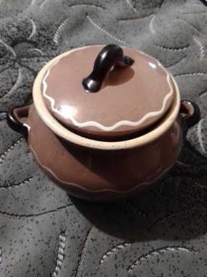 Горшочек из глины. СССР.